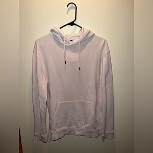 TOPMAN Hoodie, Size S, Very Pale Pink